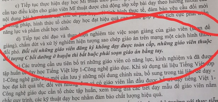 Công văn số 251/PGD&ĐT-GDTH về việc hướng dẫn nhiệm vụ năm học 2018-2019 đối với giáo dục tiểu học của huyện Kỳ Sơn. (Ảnh CTV) Công văn số 251/PGD&ĐT-GDTH về việc hướng dẫn nhiệm vụ năm học 2018-2019 đối với giáo dục tiểu học của huyện Kỳ Sơn. (Ảnh CTV)