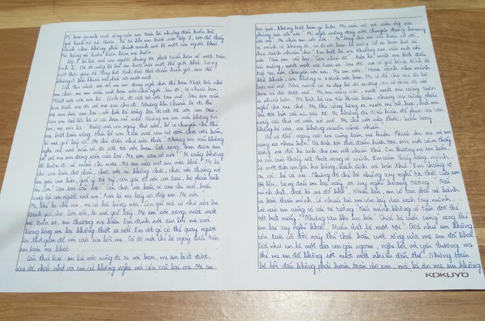 Rơi nước mắt với bài văn viết về thần tượng là bác bảo vệ của cô bé lớp 7 ảnh 3 Rơi nước mắt với bài văn viết về thần tượng là bác bảo vệ của cô bé lớp 7 ảnh 3