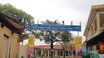 Trường tiểu học Tiên Sơn có địa chỉ ở thôn Thần Chúc, xã Tiên Sơn, huyện Việt Yên, tỉnh Bắc Giang, nơi nghi xảy ra vụ việc thầy giáo M. có hành vi véo tai, véo mũi hơn 10 em học sinh lớp 5A. Ảnh: Công Tiến Trường tiểu học Tiên Sơn có địa chỉ ở thôn Thần Chúc, xã Tiên Sơn, huyện Việt Yên, tỉnh Bắc Giang, nơi nghi xảy ra vụ việc thầy giáo M. có hành vi véo tai, véo mũi hơn 10 em học sinh lớp 5A. Ảnh: Công Tiến