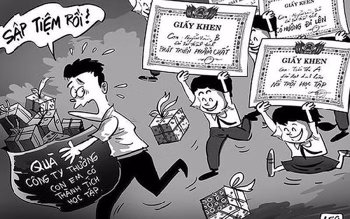 Tỉ lệ học sinh khá giỏi ngày một cao hơn nhưng nhiều khi không phải là thực học của các em (Ảnh minh họa: vov.vn) Tỉ lệ học sinh khá giỏi ngày một cao hơn nhưng nhiều khi không phải là thực học của các em (Ảnh minh họa: vov.vn)