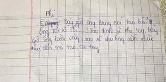 Cha mẹ bảo kê, nhà trường sợ nên học trò thế này với giáo viên. Thầy cô phải làm gì đây? (Ảnh thầy giáo cũng cấp) Cha mẹ bảo kê, nhà trường sợ nên học trò thế này với giáo viên. Thầy cô phải làm gì đây? (Ảnh thầy giáo cũng cấp)