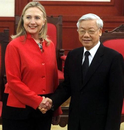 Hillary Clinton: Thúc đẩy quan hệ Việt – Mỹ lên nấc thang mới ảnh 1 Hillary Clinton: Thúc đẩy quan hệ Việt – Mỹ lên nấc thang mới ảnh 1