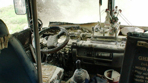 Đến lượt xe buýt bốc cháy, Tin tức trong ngày, xe buyt chay, chay xe, xe buyt, tai xe, bao, tin tuc, tin hot, tin hay