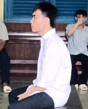 Bị cáo Bằng tại phiên tòa