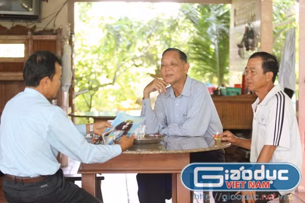 Trung tướng Nguyễn Việt Thành tại nhà riêng