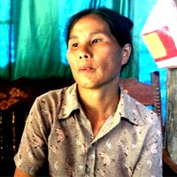 Bà Đào Thị Liên kể lại sự việc đau lòng của gia đình Bà Đào Thị Liên kể lại sự việc đau lòng của gia đình