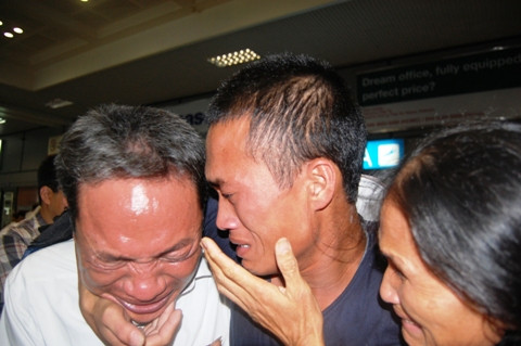 Nhiều thuyền viên và gia đình đã có lúc không tin sẽ có ngày hôm nay. Nhiều thuyền viên và gia đình đã có lúc không tin sẽ có ngày hôm nay.