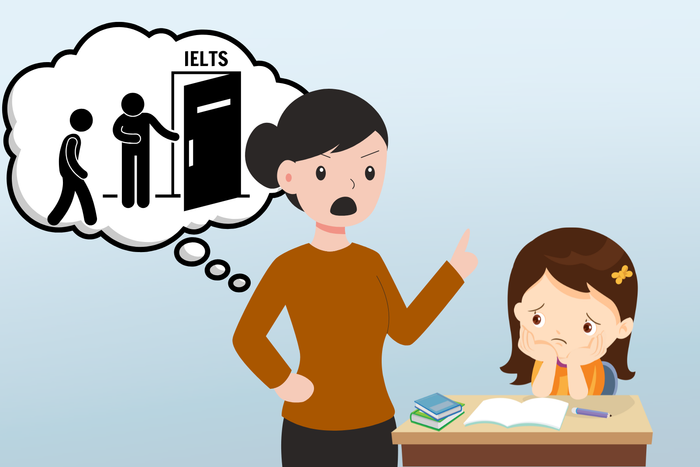 Nhiều phụ huynh mong muốn con học IELTS ngay từ khi còn nhỏ. Ảnh minh họa: Hồng Mai gdvn-ielts.png