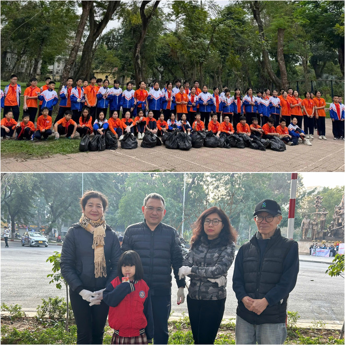 Có những buổi rất đông tình nguyện viên tham gia nhưng có những buổi chỉ có vài người tham gia nhóm. (Ảnh NVCC) z6229142777757_034e8e36c2441077694a6b318fd7d1ea.jpg