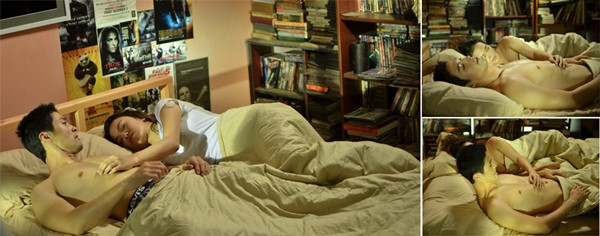 Trong phim 'Cưới ngay kẻo lỡ', nhân vật Hồ Sơn của Johnny Trí Nguyễn là một 'tay chơi', thay người yêu như thay áo. Ở đầu phim, có những quay khá trần trụi giữa anh và 'người mẫu ngực khủng' Hoàng Oanh. Đạo diễn khai thác tối đa hình thể của Johnny Trí Nguyễn khi để anh cởi trần, mặc độc chiếc quần lót và có những cử chỉ vừa hài hước vừa gây tò mò .