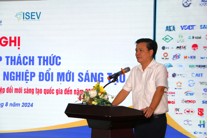 Tiến sĩ Đàm Quang Thắng - Chủ tịch Hội đồng cố vấn khởi nghiệp sáng tạo Quốc gia. (Ảnh: Minh Quân) GDVN_2.JPG