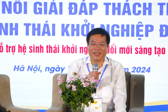 Phó Giáo sư, Tiến sĩ Nguyễn Lê Cường - Phó Hiệu trưởng Trường Đại học Điện lực. (Ảnh: Minh Quân) GDVN_5.JPG
