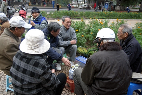 Sap ret dam keo dai, nhiet do duoi 15 do C