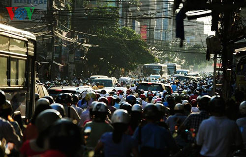 Tắc đường tại Hà Nội