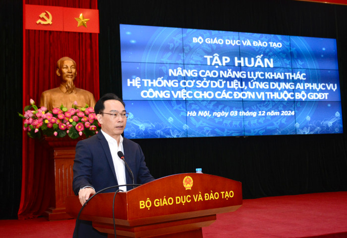 Thứ trưởng Hoàng Minh Sơn phát biểu khai mạc hội nghị. Thứ trưởng Hoàng Minh Sơn.JPG
