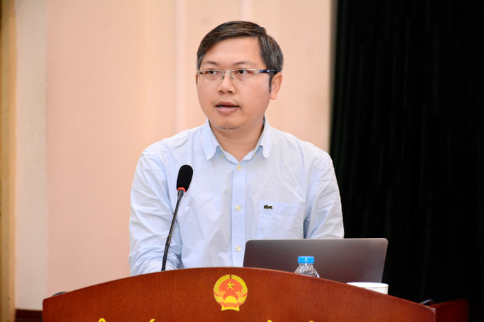 Tiến sĩ Đinh Viết Sang - Phó Giám đốc Trung tâm Nghiên cứu Quốc tế về Trí tuệ Nhân tạo, Đại học Bách khoa Hà Nội. TS Đinh Viết Sang ĐHBKHN.JPG
