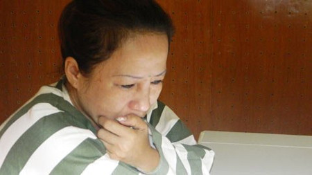 Út Lan tại cơ quan điều tra Út Lan tại cơ quan điều tra