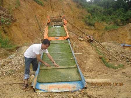 Đột nhập “lãnh địa vàng thổ phỉ”, Tin tức trong ngày, lanh dia vang, tho phi, dao vang, bao vang, khai thac vang, vang, dao vuon tim vang, khai thac vang trai phep, bao, tin tuc, tin hot, tin hay
