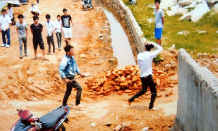 Hình ảnh chém người như phim hành động ảnh 1 Hình ảnh chém người như phim hành động, An ninh - Hình sự, chem nguoi, giet nguoi, vu an, vu chem nguoi, an mang, thanh toan, bao