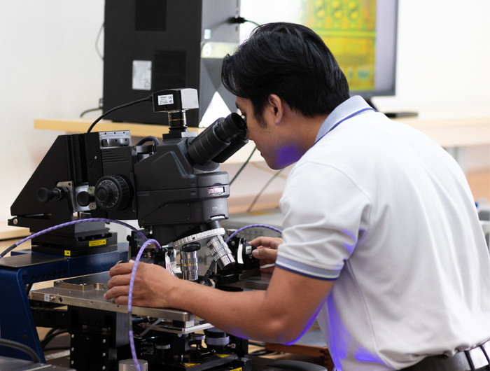 Trường Đại học Bách khoa Thành phố Hồ Chí Minh tuyển sinh lĩnh vực vi mạch với mã ngành mới từ năm 2024. Ảnh: Website nhà trường. sv bk.jpg