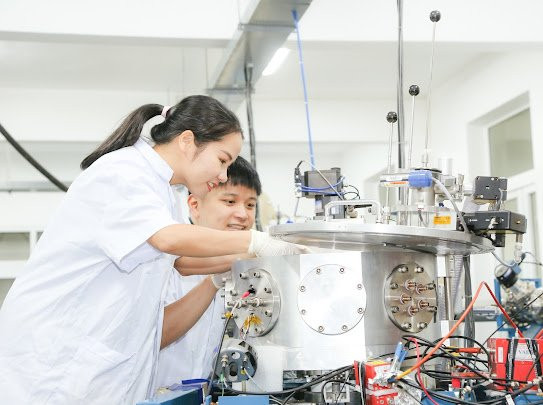 Sinh viên ngành Công nghệ Kỹ thuật hạt nhân, Trường Đại học Khoa học Tự nhiên Hà Nội. Ảnh: NTCC 721061a1-455f-47ad-8325-f39907623fca.jpg