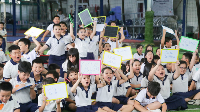 Hoạt động ngoài giờ tại Trường Tiểu học, Trung học cơ sở và Trung học phổ thông Lê Quý Đôn, phường Quyết Thắng, thành phố Biên Hòa (Đồng Nai). Ảnh: Website trường. 456491631_538120055441046_1969221847486164327_n.jpg
