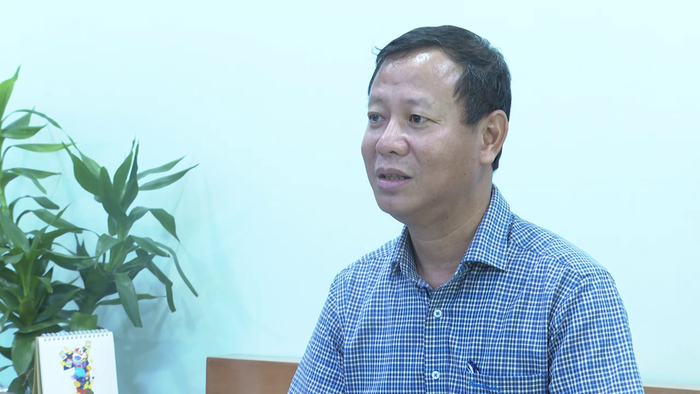 Ông Nguyễn Văn Hưng, Trưởng phòng Giáo dục và Đào tạo thành phố Quảng Ngãi (tỉnh Quảng Ngãi) (Ảnh: quangngaitv) vlcsnap-2023-07-03-11h23m33s472.png