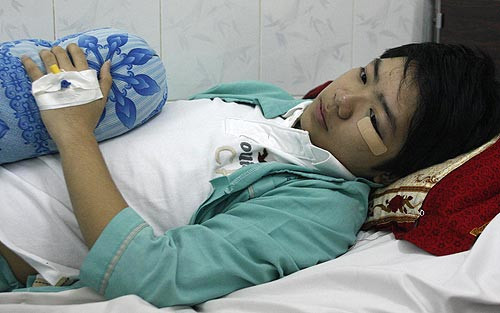 Truy tố bảo vệ đánh học sinh tại Lotte Mart ảnh 1