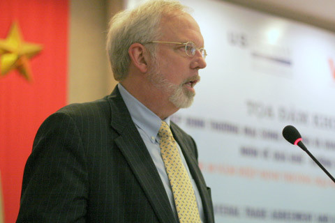 Đại sứ Mỹ David Shear. Ảnh Hùynh Phan