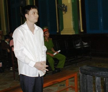 Bị cáo Trần Trọng Qúy tại tòa Bị cáo Trần Trọng Qúy tại tòa