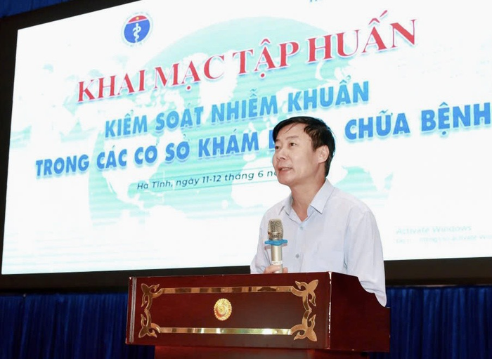 Thầy thuốc ưu tú, Thạc sĩ Nguyễn Việt Thắng - Phó Chủ tịch Hiệp hội Điều dưỡng Việt Nam, Phó Trưởng Phòng Nghiệp vụ Y, Sở Y tế Hà Tĩnh, Chủ tịch Hội Điều dưỡng Hà Tĩnh. Ảnh: NVCC. TTUT ThS Nguyễn Việt Thắng.png