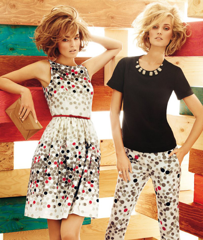 Kiểu dáng chấm bi tiếp tục lên ngôi