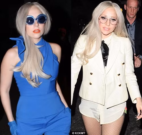 Lady Gaga cũng là một fan trung thành của kiểu kính này, nhưng với những chiếc kính của cô, người ta phải nói thêm: kính gọng tròn kiểu Lady Gaga