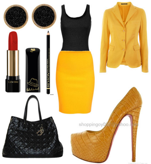 Chân đầm màu vàng dễ sử dụng và linh động