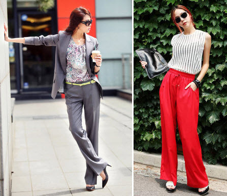 Bạn gái cao hơn 1m65 có thể thoải mái chọn độ rộng của ống