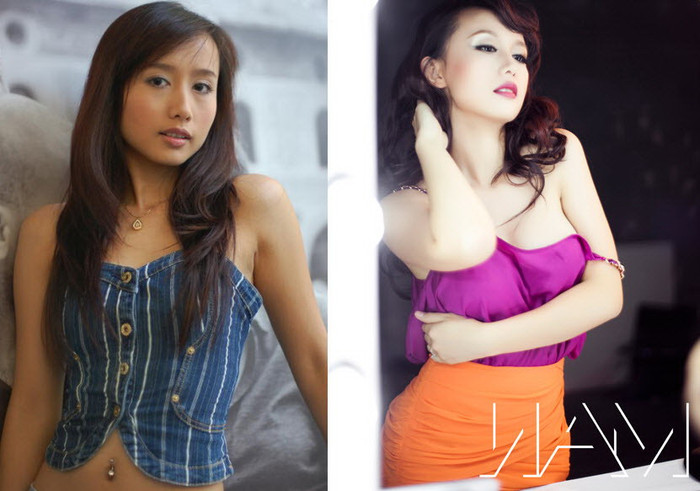 Trà My Angel đã không còn mang hình ảnh ngoan hiền như xưa, thay vào đó là hình ảnh một cô gái gợi cảm, sexy và nóng bỏng với vòng 1 "lớn bất thường". Trà My Angel đã không còn mang hình ảnh ngoan hiền như xưa, thay vào đó là hình ảnh một cô gái gợi cảm, sexy và nóng bỏng với vòng 1 "lớn bất thường".