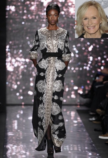 Cô gái được đề cử giải Nữ diễn viên xuất sắc nhất, Glenn, sẽ rất tuyệt vời khi diện bộ váy thanh lịch được thiết kế bởi Naeem Khan, nhà tạo mẫu mà đệ nhất phu nhân Hoa Kỳ Michelle Obama ưa thích. Cô gái được đề cử giải Nữ diễn viên xuất sắc nhất, Glenn, sẽ rất tuyệt vời khi diện bộ váy thanh lịch được thiết kế bởi Naeem Khan, nhà tạo mẫu mà đệ nhất phu nhân Hoa Kỳ Michelle Obama ưa thích.