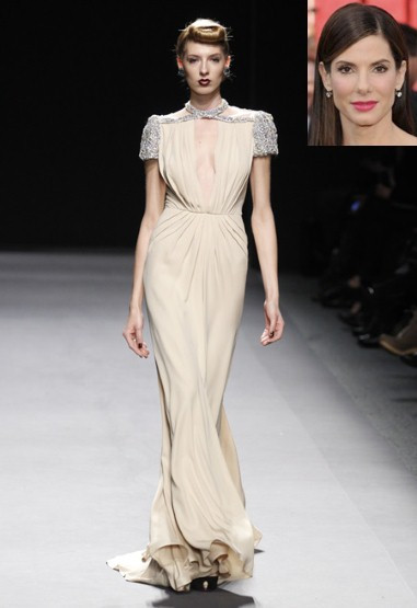 Bộ phim ‘Extremley Loud and Incredibly Close’ của Sandra Bullock đã được đề cử giải Phim hay nhất và nếu cô ấy diện chiếc váy đầy cảm hứng cổ điển Jenny Packham này, thì đó là lựa chọn tuyệt vời không như những lần trước đó của cô ấy. Bộ phim ‘Extremley Loud and Incredibly Close’ của Sandra Bullock đã được đề cử giải Phim hay nhất và nếu cô ấy diện chiếc váy đầy cảm hứng cổ điển Jenny Packham này, thì đó là lựa chọn tuyệt vời không như những lần trước đó của cô ấy.