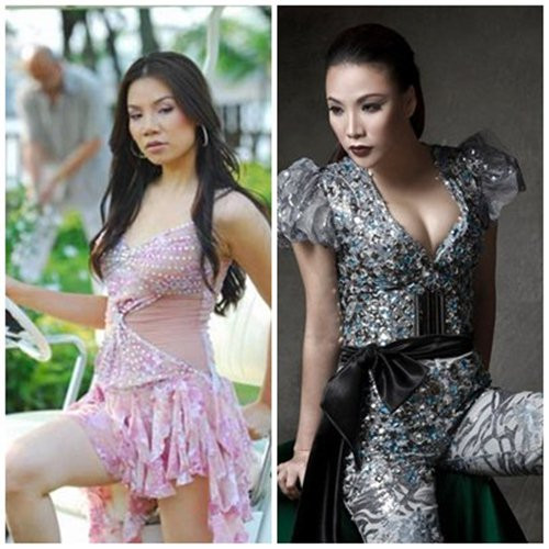 Ở bức hình sau của Hồ Quỳnh Hương, nhiều người cho rằng do tác dụng phụ của kỹ thuật chỉnh sửa photoshop quá đà. Tuy nhiên, so với nhiều bức hình khác khi cô diễn trên sân khấu vẫn thấy vòng 1 đầy đặn hơn so với bức ảnh đầu tiên. Ảnh: Kênh 14. Ở bức hình sau của Hồ Quỳnh Hương, nhiều người cho rằng do tác dụng phụ của kỹ thuật chỉnh sửa photoshop quá đà. Tuy nhiên, so với nhiều bức hình khác khi cô diễn trên sân khấu vẫn thấy vòng 1 đầy đặn hơn so với bức ảnh đầu tiên. Ảnh: Kênh 14.