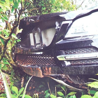 Hiện trường vụ tai nạn.