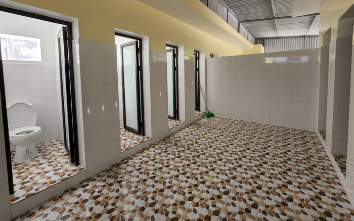 Hệ thống thoát nước được cải tạo đảm bảo không gây bốc mùi, ô nhiễm môi trường (Ảnh: Phạm Linh) Hệ thống thoát nước được cải tạo đảm bảo không gây bốc mùi, ô nhiễm môi trường (Ảnh: Phạm Linh)