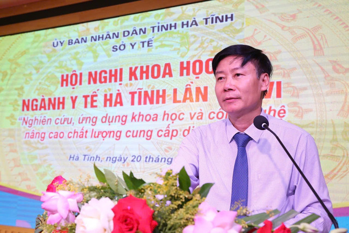 Ông Nguyễn Việt Thắng - Phó Trưởng phòng Nghiệp vụ Y, Sở Y tế tỉnh Hà Tĩnh kiêm Phó Chủ tịch Hiệp hội Điều dưỡng Việt Nam, Chủ tịch Hội Điều dưỡng Hà Tĩnh. Ảnh: NVCC. IMG_2719.jpeg