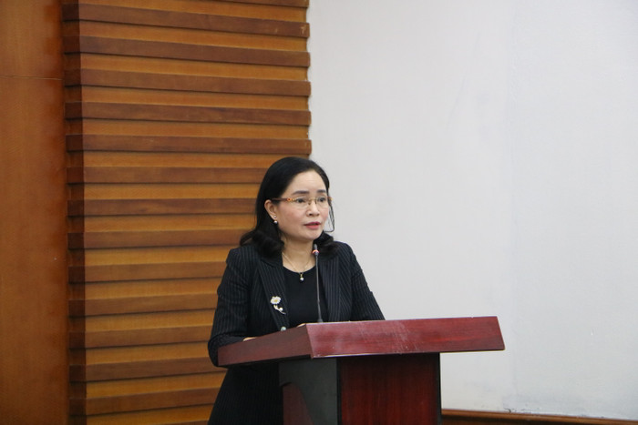 Bà Trịnh Thị Thủy - Thứ trưởng Bộ Văn hóa, Thể thao và Du lịch. Ảnh: Thúy Quỳnh. GDVN_SK.JPG