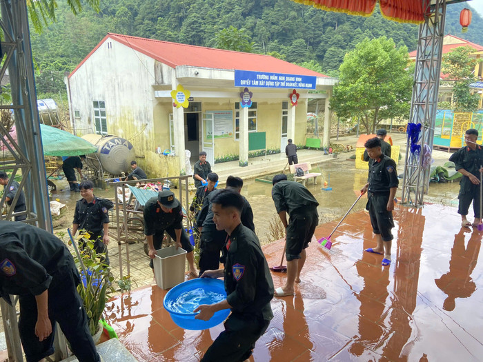 Được sự hỗ trợ của các cấp, các ngành địa phương, Trường Mầm non Quang Vinh cơ bản đã hoàn thành công tác khắc phục hậu quả, sẵn sàng cho năm học 2024-2025. Ảnh: NTCC. z5785557051043_7d8a8f5b5b698346ba260b07f33ce834.jpg