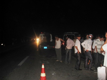 Hiện trường vụ tai nạn Hiện trường vụ tai nạn