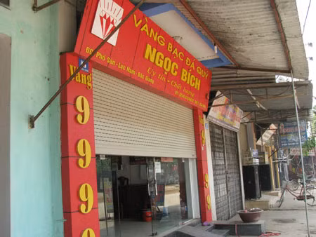 Tiệm vàng Ngọc Bích - nơi xảy ra vụ thảm sát kinh hoàng