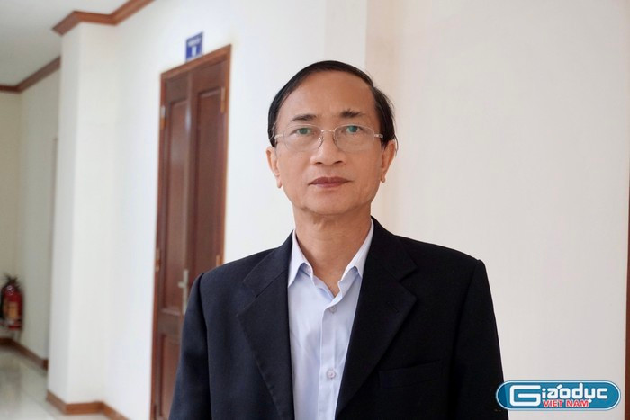 Tiến sĩ Hoàng Ngọc Vinh, nguyên Vụ trưởng Vụ Giáo dục chuyên nghiệp (Bộ Giáo dục và Đào tạo). Ảnh: N.P tshoangngocvinh-giaoducnetvn-6626-7707.jpg