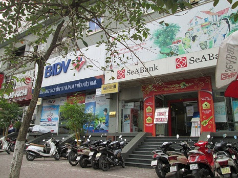 Ngân hàng SeA Bank, BIDV...