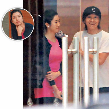 Châu Tinh Trì và cô gái xinh đẹp.