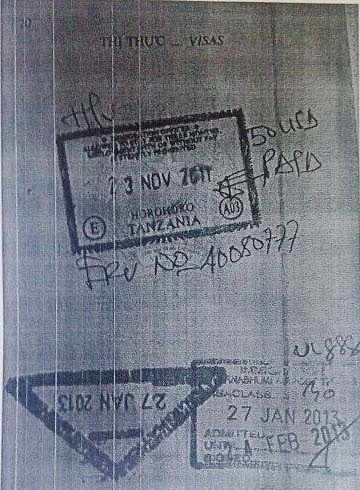 Visa tại Tanzania